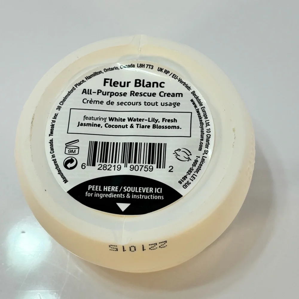 TWEAK’D BY NATURE-Fleur Blanc Scented 5 in 1 All-Purpose Rescue Cream - Picture 7 of 8
